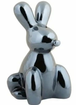 Present Time Ornament Balloon Bunny zwart groot Outlet