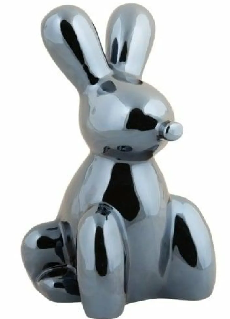 Present Time Ornament Balloon Bunny zwart groot Outlet