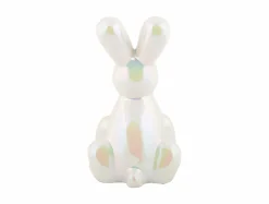 Present Time Ornament Balloon Bunny wit parelmoer groot Best