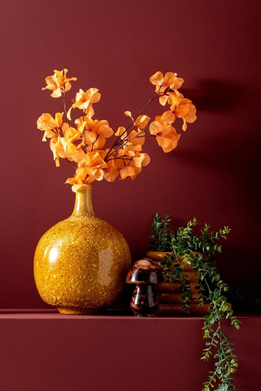 Present Time Ornament Paddenstoel Blended bruin Sale