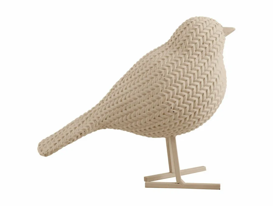 Present Time Ornament Statue Knitted zacht bruin Outlet