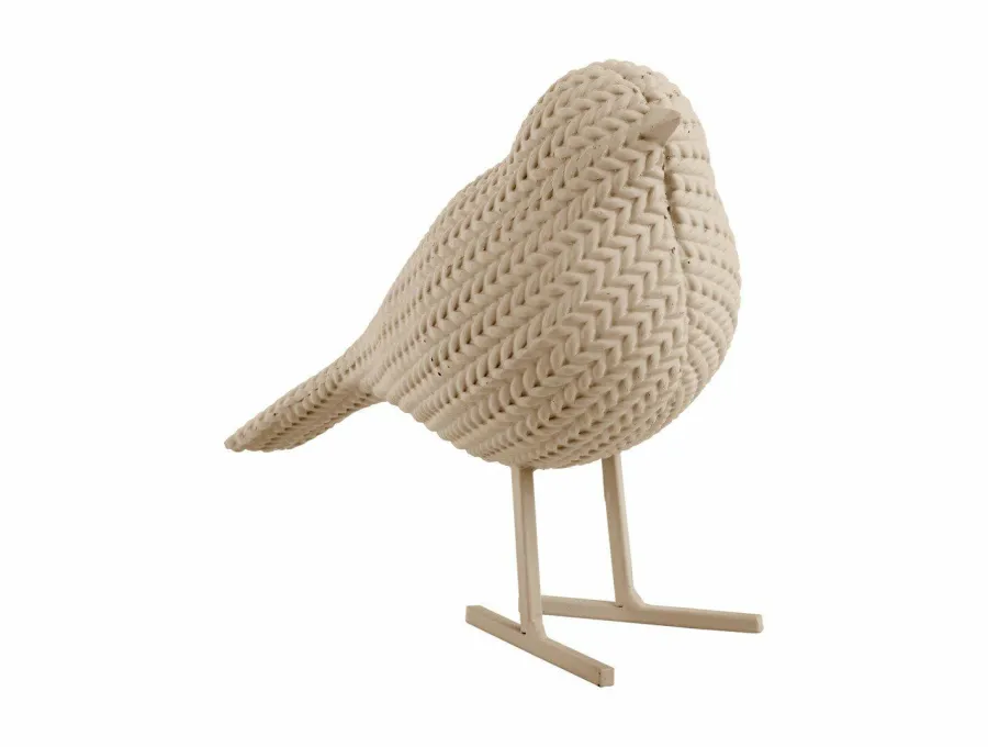 Present Time Ornament Statue Knitted zacht bruin Outlet