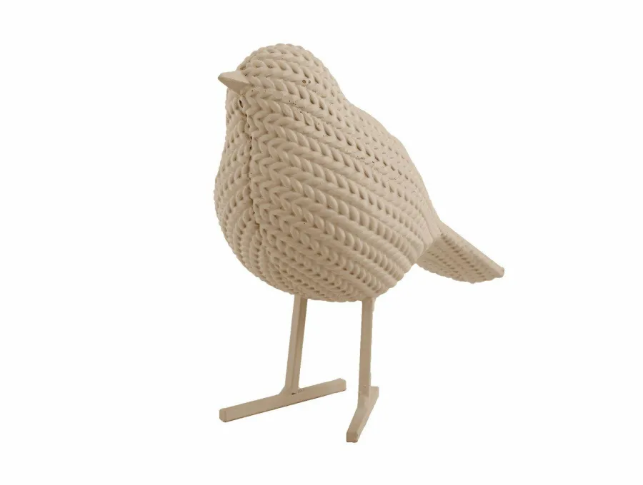 Present Time Ornament Statue Knitted zacht bruin Outlet