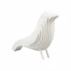 Present Time Ornament Statue Silouette vogel MDF klein wit Discount