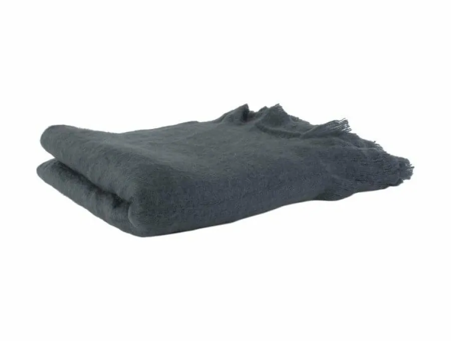 Present Time Plaid Cuddle blauw Clearance