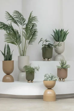 Present Time Plantenpot Tonar XL zacht warm grijs Clearance