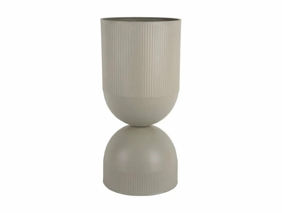 Present Time Plantenpot Tonar XL zacht warm grijs Clearance
