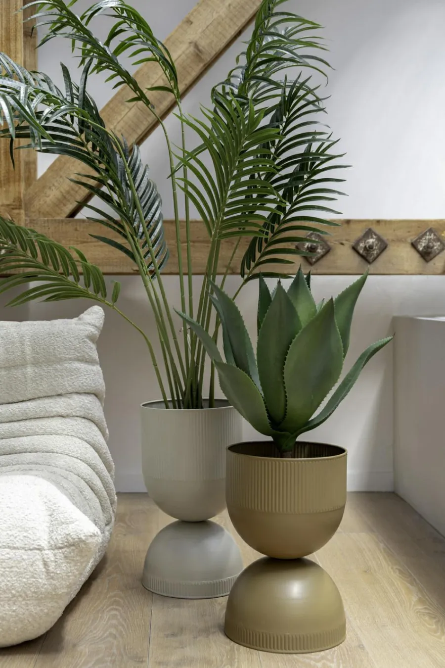 Present Time Plantenpot Tonar groot mocca bruin New