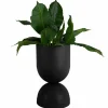 Present Time Plantenpot Tonar groot zwart Outlet