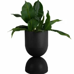 Present Time Plantenpot Tonar groot zwart Outlet
