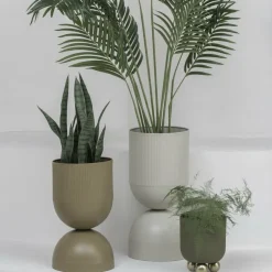 Present Time Plantenpot Tonar groot zacht warm grijs Hot