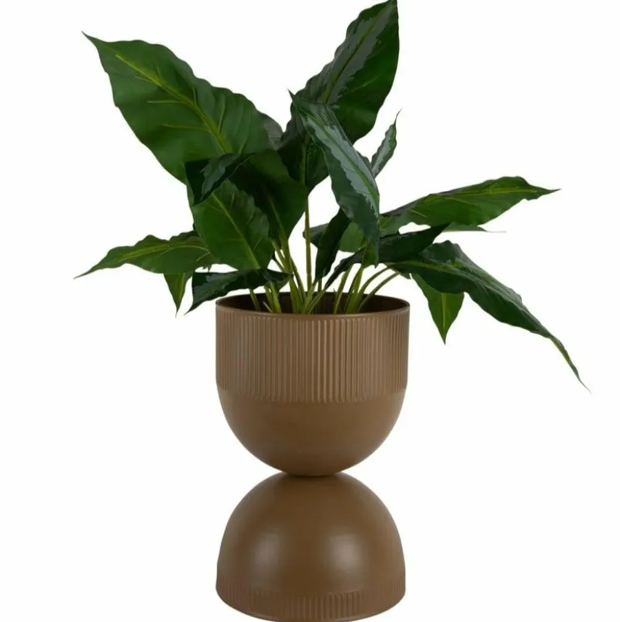 Present Time Plantenpot Tonar Medium mocca bruin Clearance