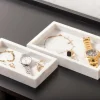 Present Time Schaal Marble Medium wit Discount