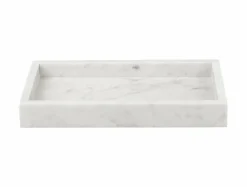 Present Time Schaal Marble Medium wit Discount