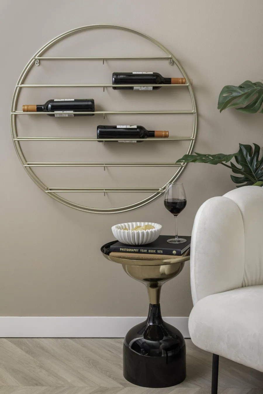 Present Time Schaal Wave medium wit Outlet