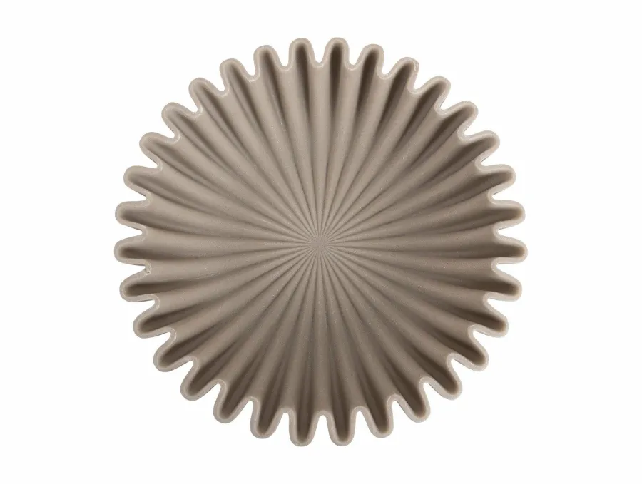 Present Time Schaal Wave groot licht grijs Discount