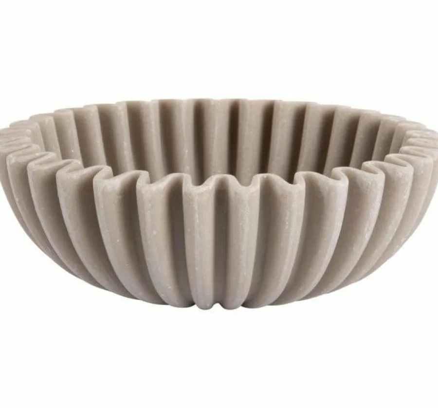 Present Time Schaal Wave medium licht grijs Sale