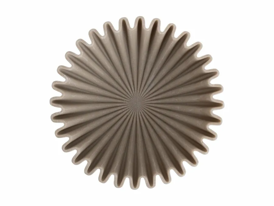 Present Time Schaal Wave medium licht grijs Sale
