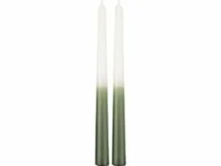 Present Time Set kaarsen Ombre donkergroen Outlet