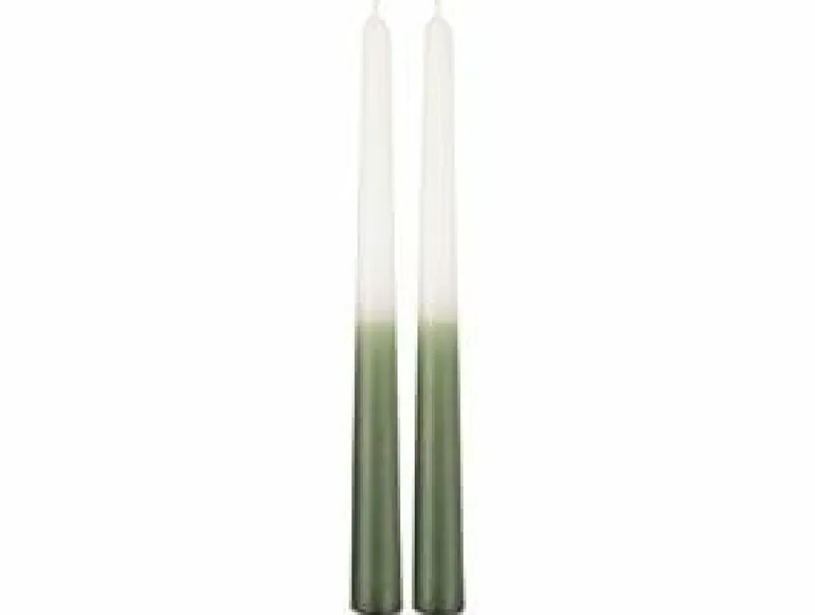 Present Time Set kaarsen Ombre donkergroen Outlet