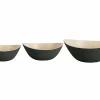 Present Time Set van 3 schalen Puro Oval Zwart Hot