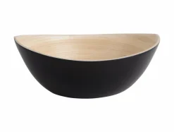Present Time Set van 3 schalen Puro Oval Zwart Hot
