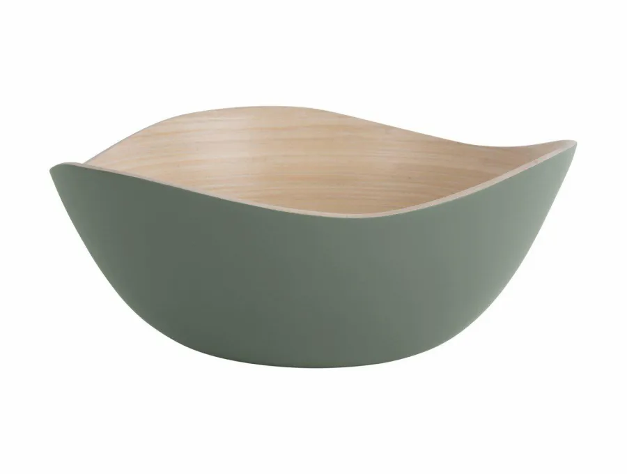 Present Time Set van 3 schalen Puro Organic groen Hot