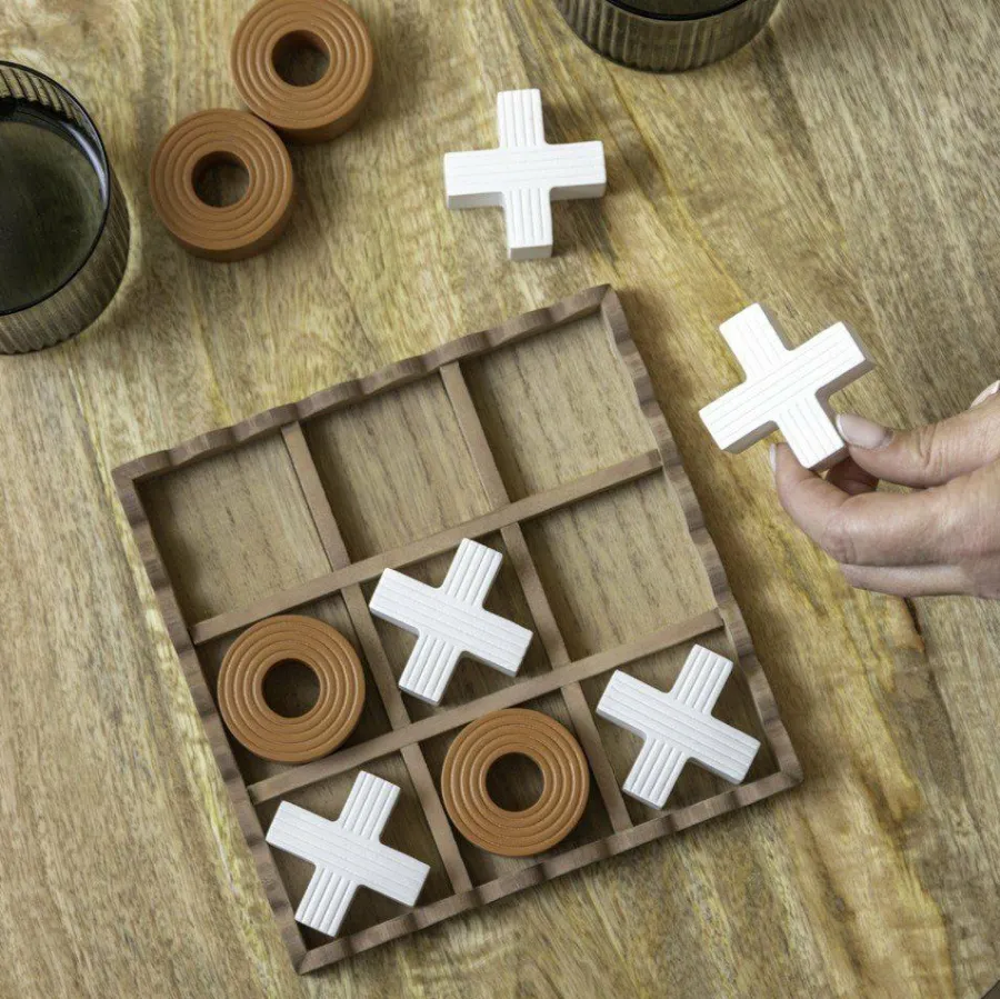 Present Time Tic Tac Toe brick oranje Hot
