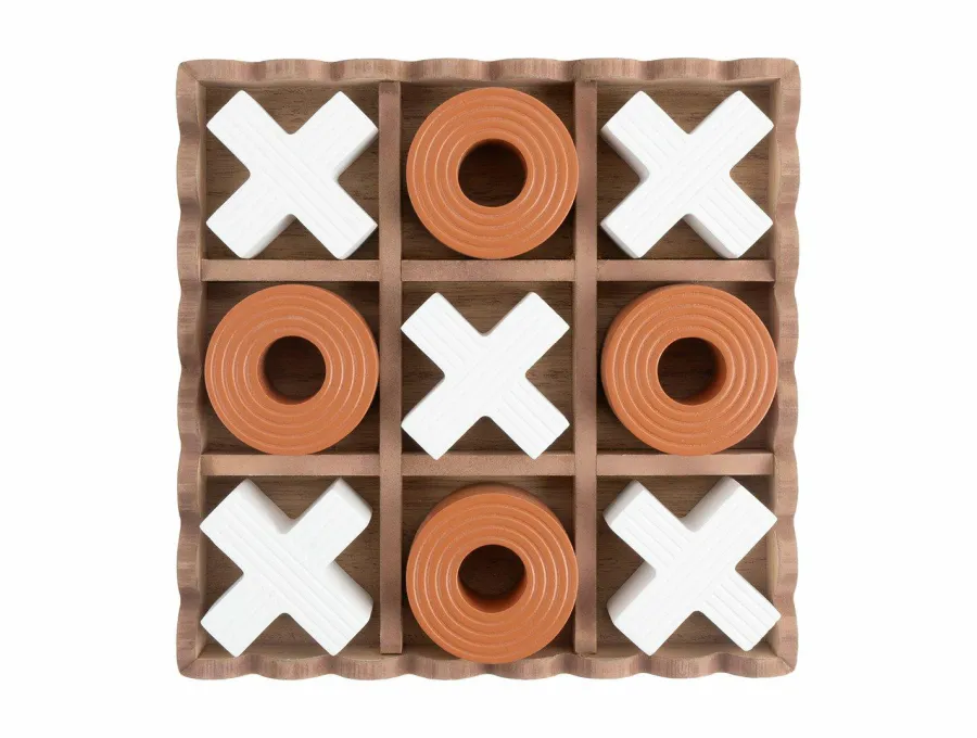Present Time Tic Tac Toe brick oranje Hot