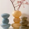 Present Time Vaas Bubbles glas groot lichtgeel Sale