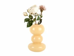 Present Time Vaas Bubbles glas groot lichtgeel Sale