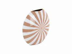 Present Time Vaas Candy Swirl zacht bruin - wit medium Discount
