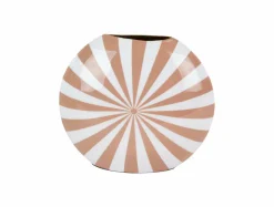 Present Time Vaas Candy Swirl zacht bruin - wit medium Discount