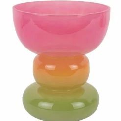 Present Time Vaas Funky Vibes glas breed multi colour Outlet