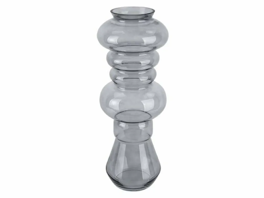 Present Time Vaas Morgana glas groot donkergrijs Best