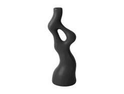 Present Time Vaas Organisch Swirls zwart Discount