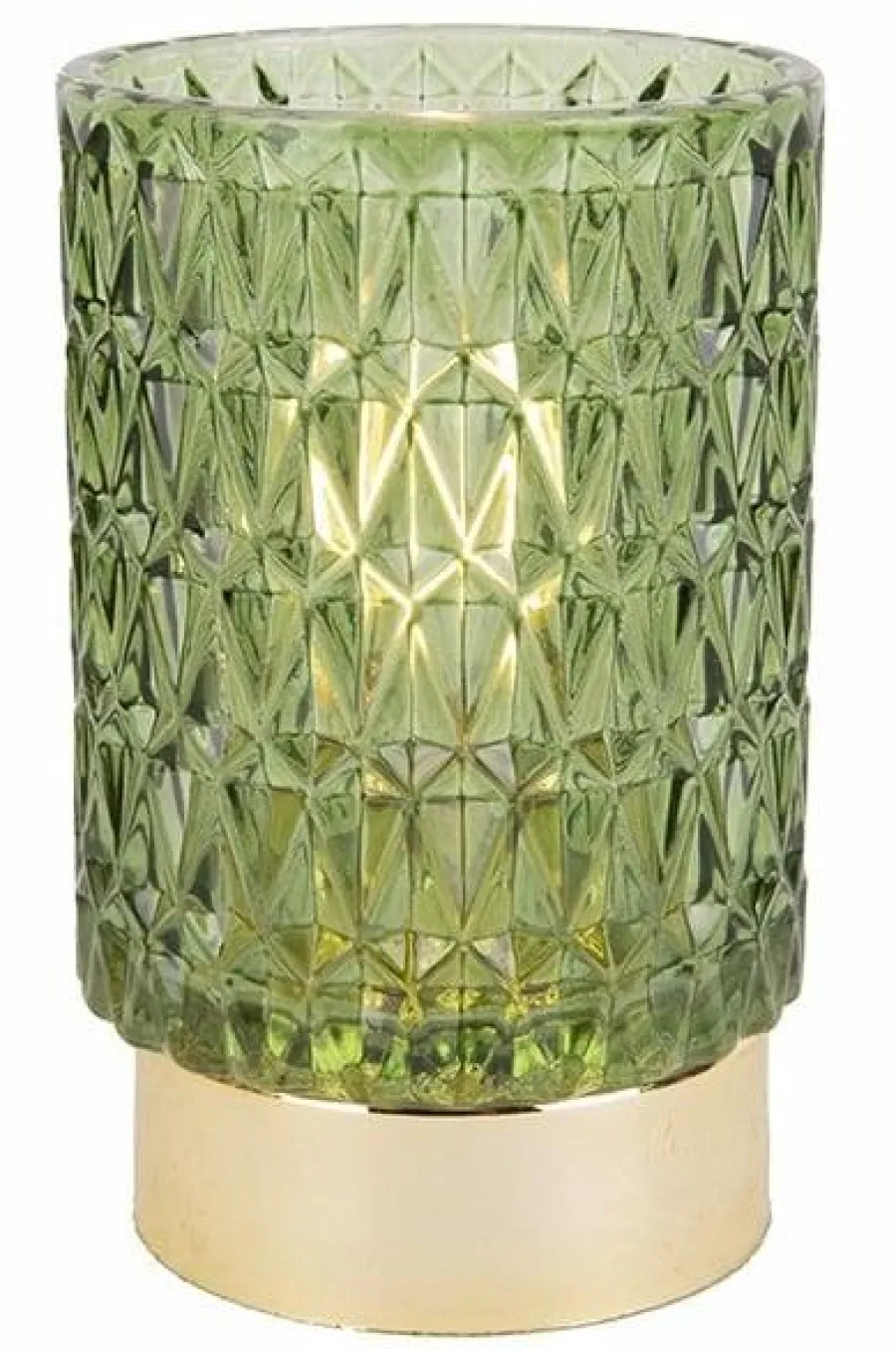 Present Time Votive LED Diamond groen Best