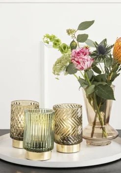 Present Time Votive LED Diamond groen Best