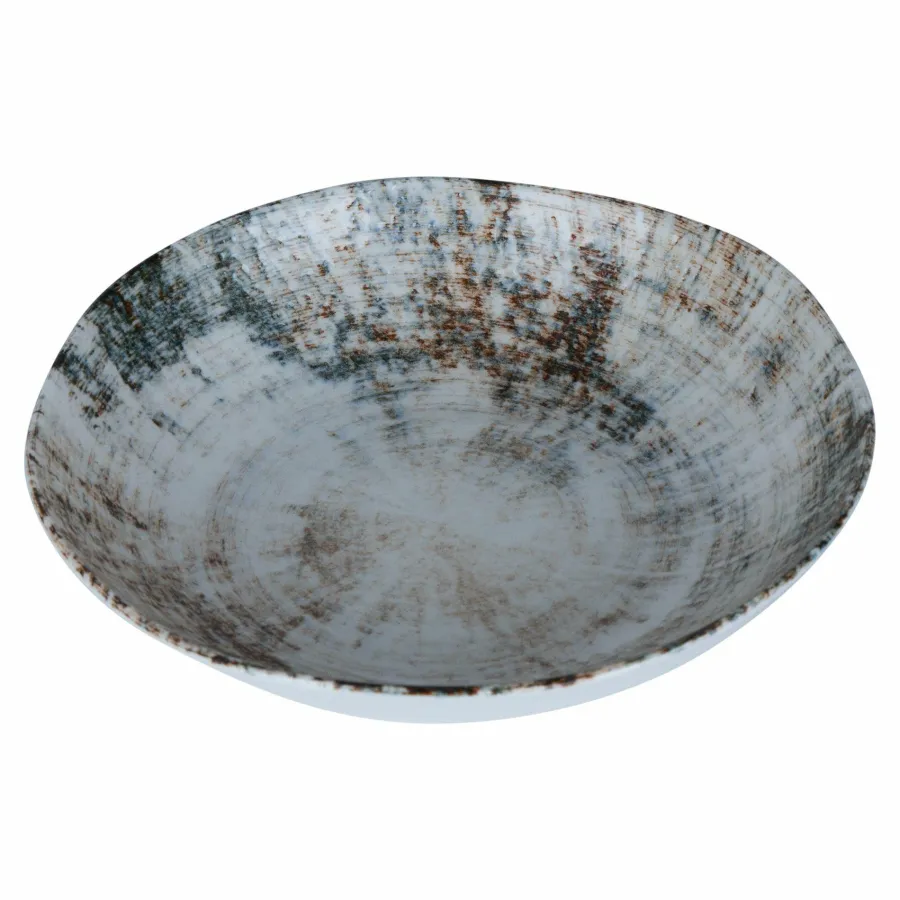 PTMD Diep bord Kaylaa Multicolor porselein rond 20 cm Sale