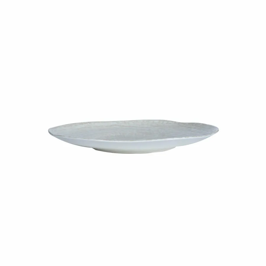 PTMD Dinerbord Kaylaa Blauw creme rond S - 23 cm Hot