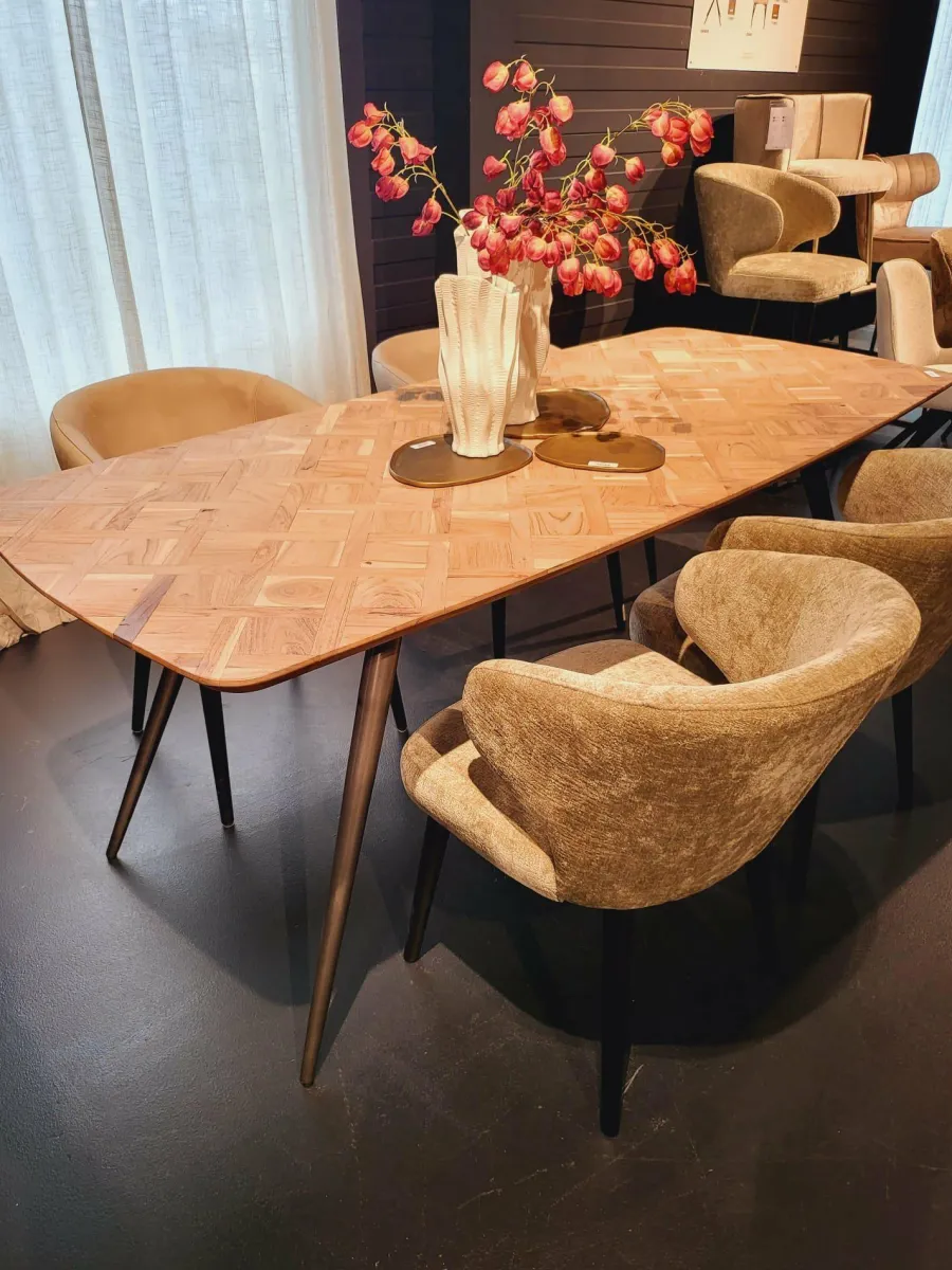 PTMD Eettafel Fieron Acacia naturel ovaal 200 cm Hot