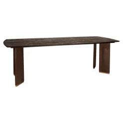 PTMD Eettafel Liber mango bruin gouden poot 200 cm New