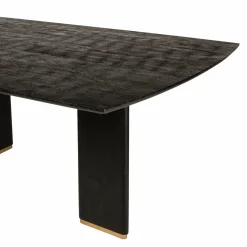 PTMD Eettafel Liber mango zwart gouden poot 280 cm Online