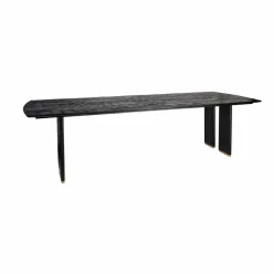 PTMD Eettafel Liber mango zwart gouden poot 280 cm Online