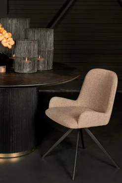 PTMD Eettafelstoel Leander Beige Outlet