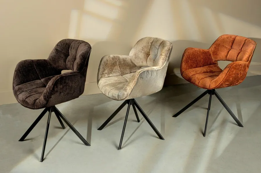 PTMD Eettafelstoel Link Roest Outlet