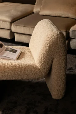 PTMD Fauteuil Oslo teddy beige Hot