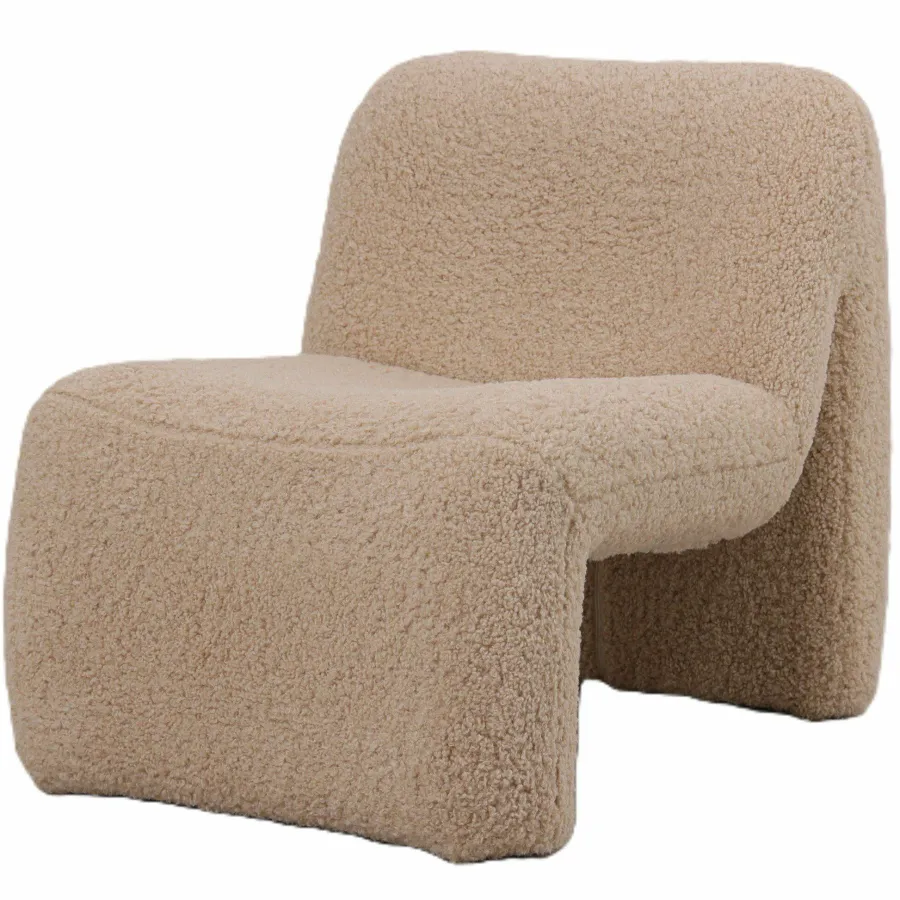 PTMD Fauteuil Oslo teddy beige Hot