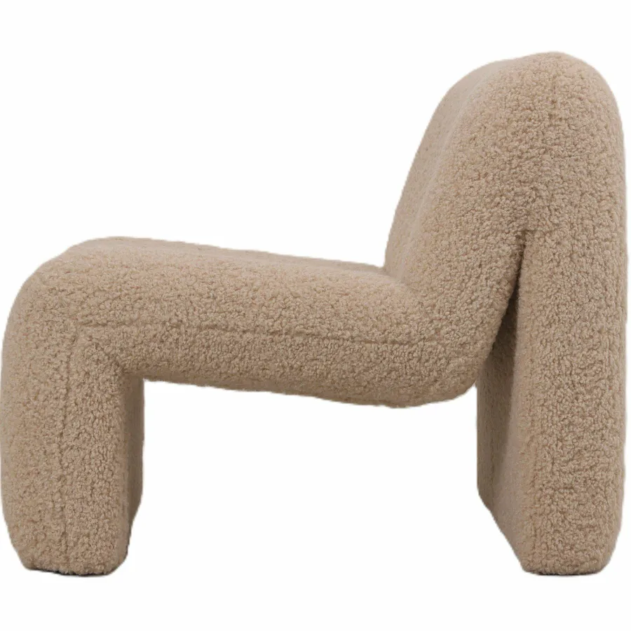 PTMD Fauteuil Oslo teddy beige Hot
