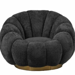 PTMD Fauteuil Daisy Euphoria Antraciet Outlet